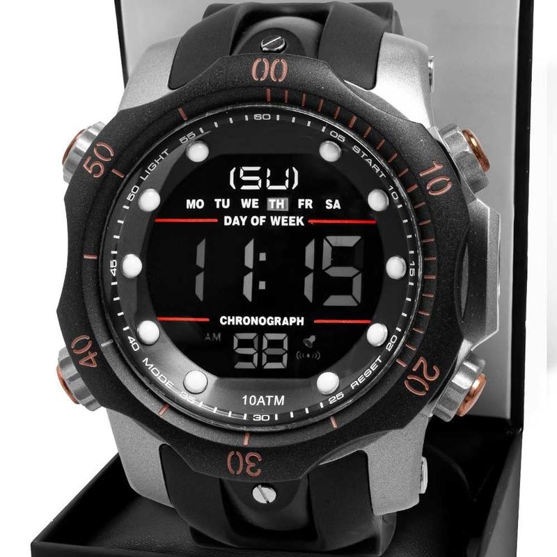 Relógio Speedo Masculino Preto 11005G0EVNP5 - Relógio Masculino